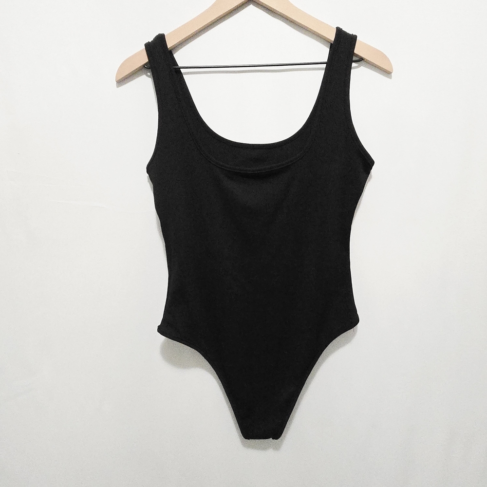 SHEIN Classic Black Bodysuit